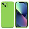 Cadorabo Hülle für Apple iPhone 13 Schutz Hülle in Grün TPU Silikon Etui Case Handyhülle