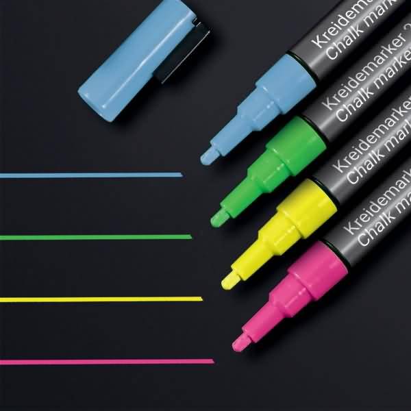 Sigel BA179, Blau, Grün, Pink, Gelb, Geschoss, 4 Stück(e)