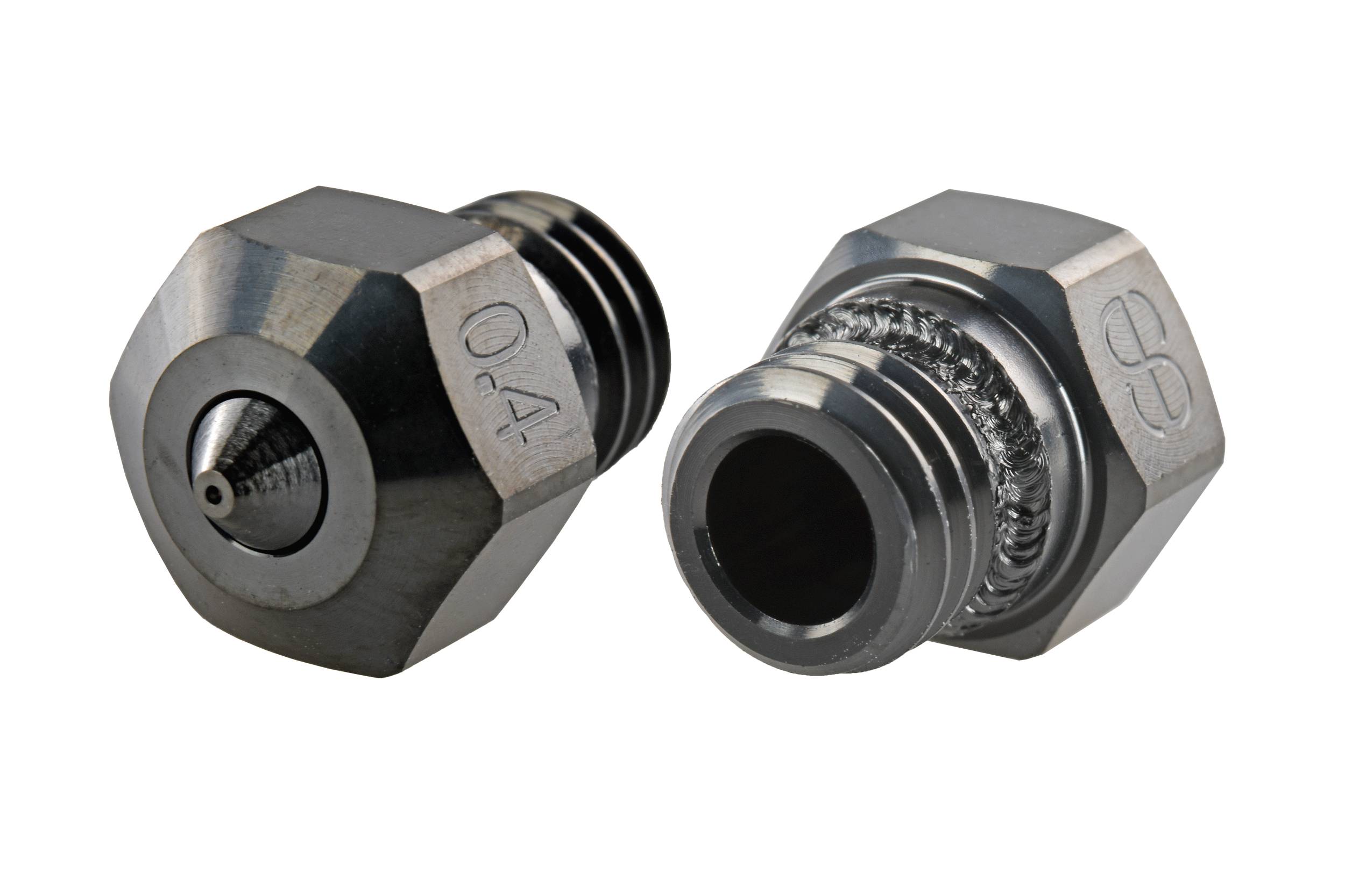 Phaetus x PrimaCreator MK10 Tungsten Carbide Nozzle with PTFE tube 0,4 mm - 1 pcs-0
