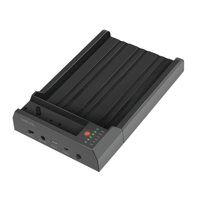 LogiLink Docking- und Klonstation 2.5''/3.5'' SATA+ M.2 NVME USB 3.1 Digital/Daten NVMe Serial ATA-5