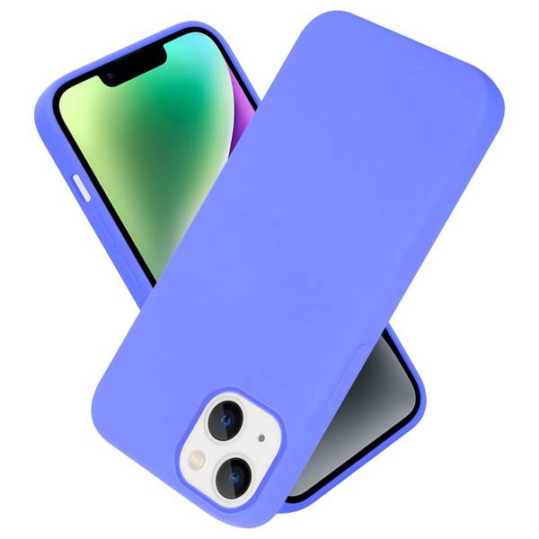 Cadorabo Schutzhülle für Apple iPhone 14 Hülle in Lila Handyhülle Case Cover TPU Etui