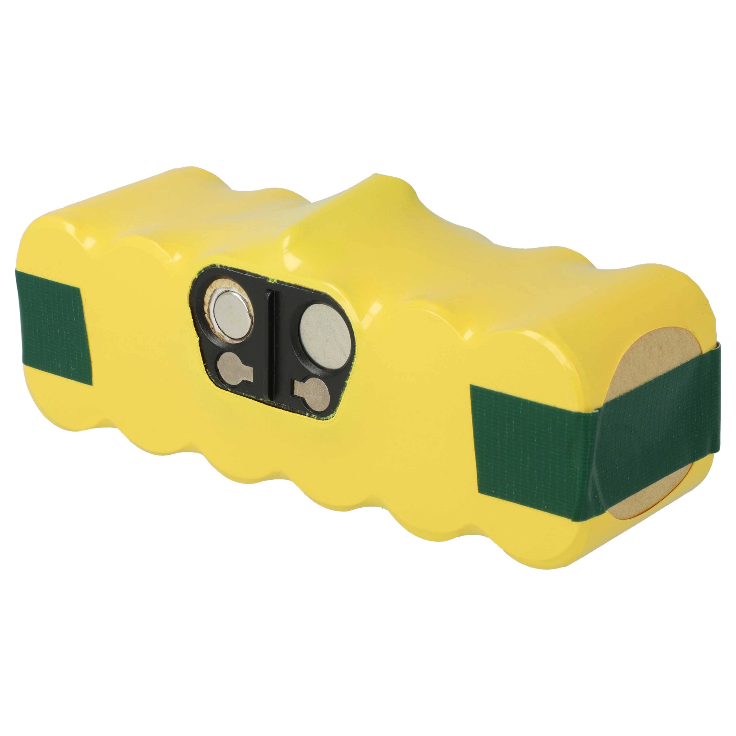EXTENSILO Akku kompatibel mit iRobot Roomba R3500 | 980, 966 Saugroboter (3300 mAh, 14,4 V, NiMH)-2