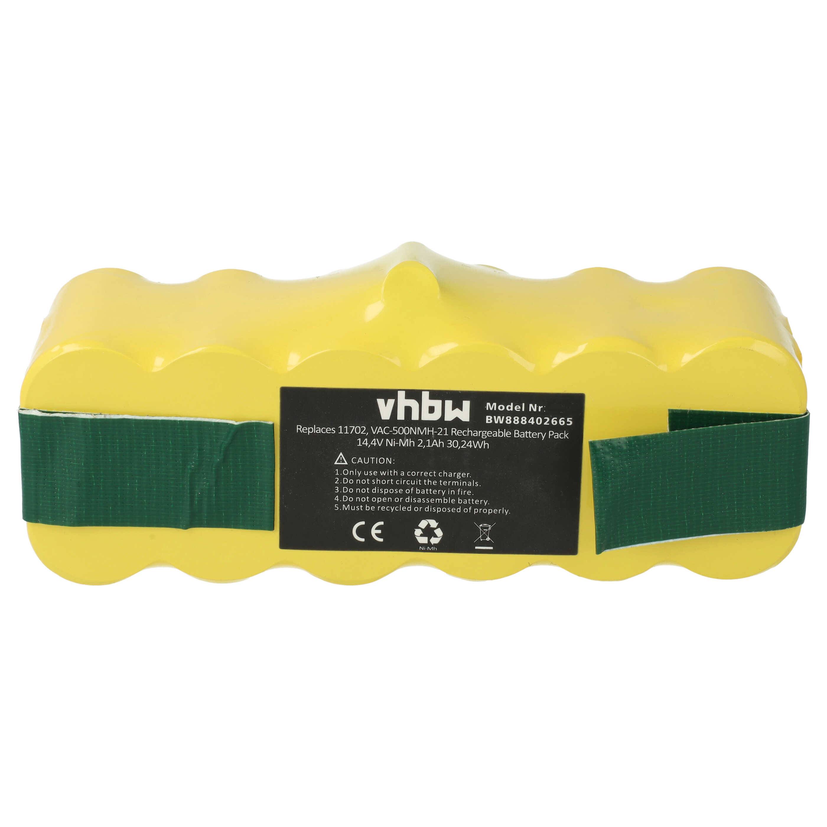 vhbw Akku kompatibel mit iRobot Roomba 886 | R3500, 880, 966, 872, 882, 876, 900, 882E, 980, 960 Saugroboter (2100 mAh-0