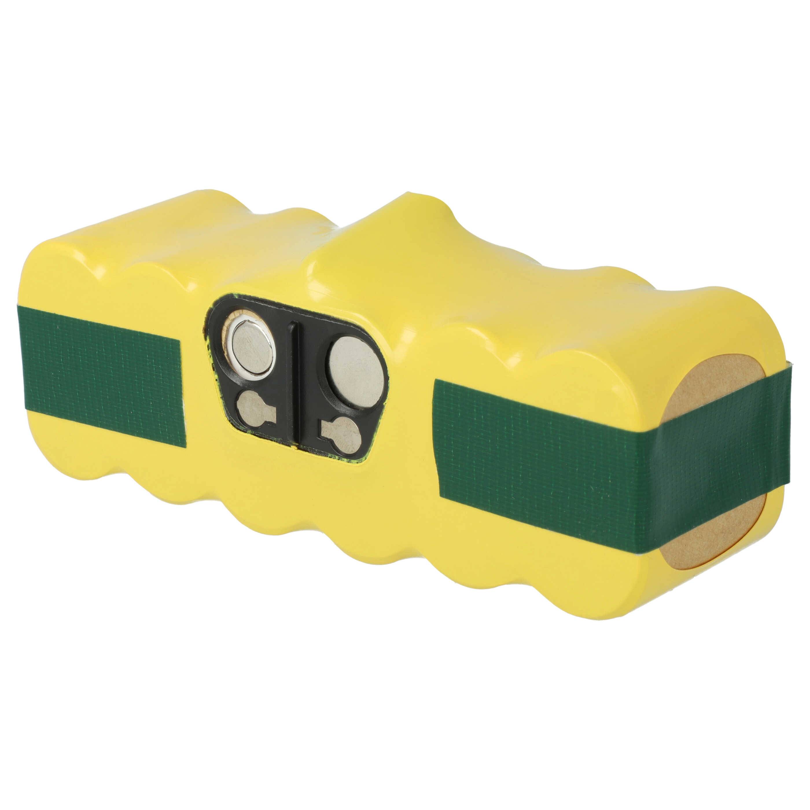 vhbw Akku kompatibel mit iRobot Roomba 886 | R3500, 880, 966, 872, 882, 876, 900, 882E, 980, 960 Saugroboter (2100 mAh-3