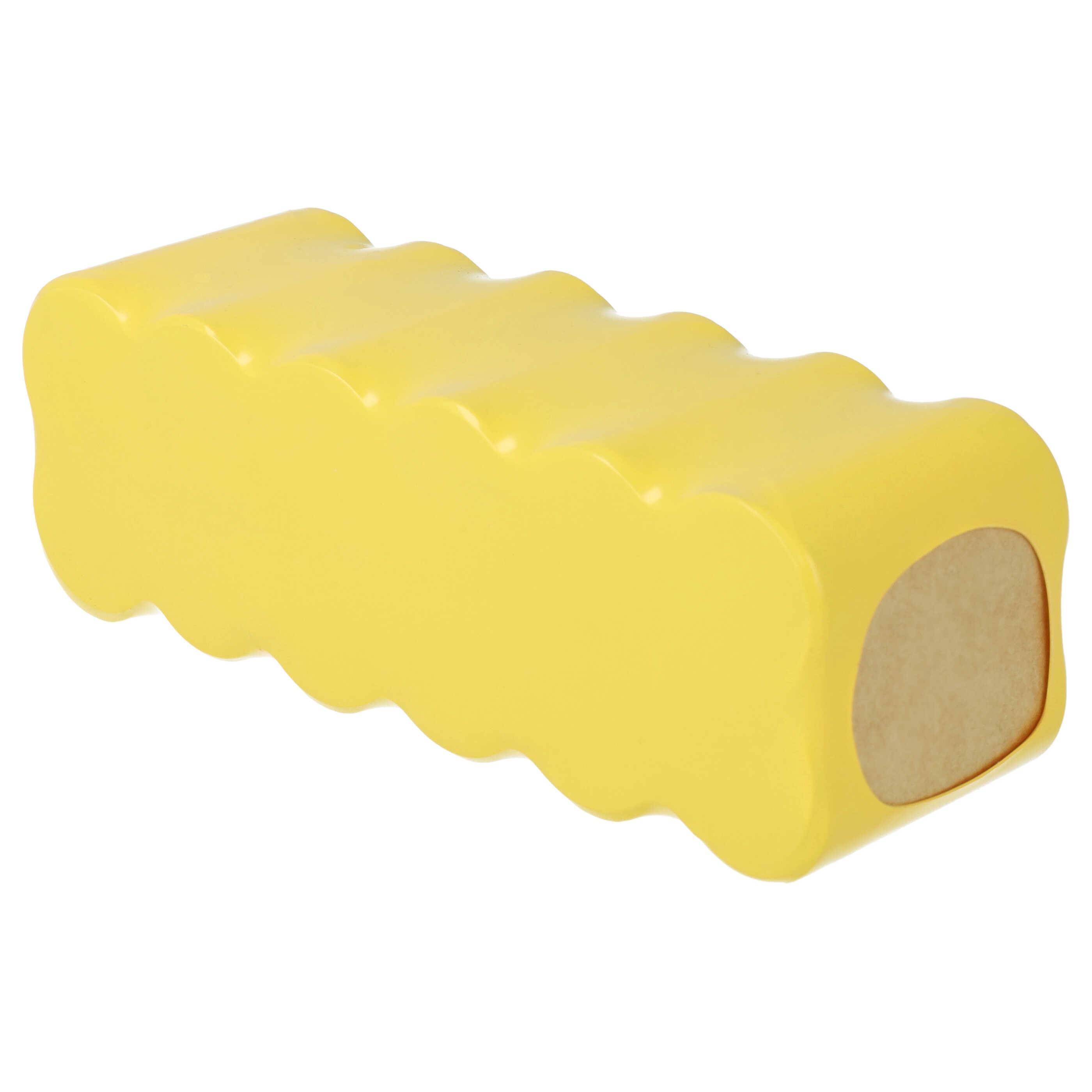 EXTENSILO Akku kompatibel mit Sichler PCR-2000 | NC-5725-919, PCR-3550UV Staubsauger (3300 mAh, 14,4 V, NiMH)-3
