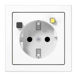 Jung FI-SCHUKO-Steckdose LS 5520.30 WW-0