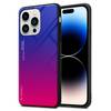 Cadorabo Hülle für Apple iPhone 14 PRO Schutz Hülle in Schwarz Handyhülle TPU Etui Cover Case Tempered Glas
