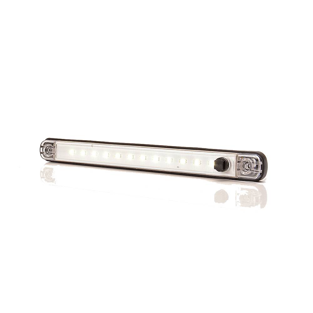 Innenraumleuchte mit Schalter 12V 238mm x 20,6mm-4