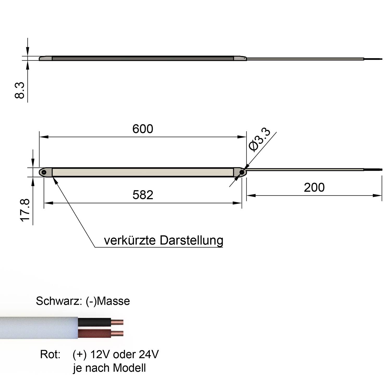 INTERA connect DF- 12V LED-Innenraumleuchte - 600mm-2