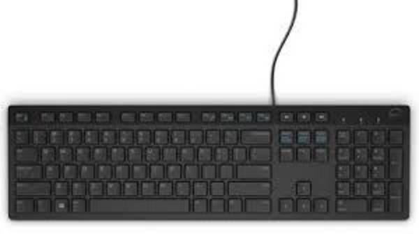 KB216 keyboard USB QWERTY Italian Black - Tastatur - QWERTY