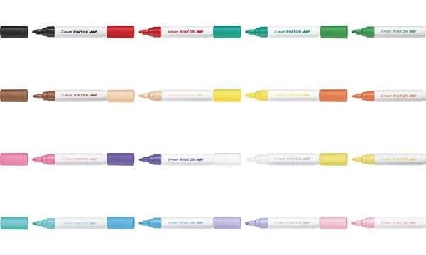 PILOT Pigmentmarker PINTOR, medium, metallic-violett (5045352)-1