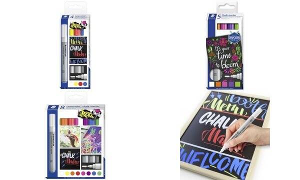 STAEDTLER Kreidemarker Lumocolor chalk marker, 8er Etui (57890791)-0