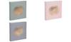 Exacompta Fotoalbum 60 Seiten weiß, 29x32cm, Ellipse grau - Rosa - 16264E