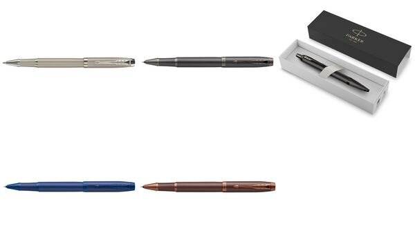 PARKER Tintenroller IM Monochrome, Titanium (5129481)-0