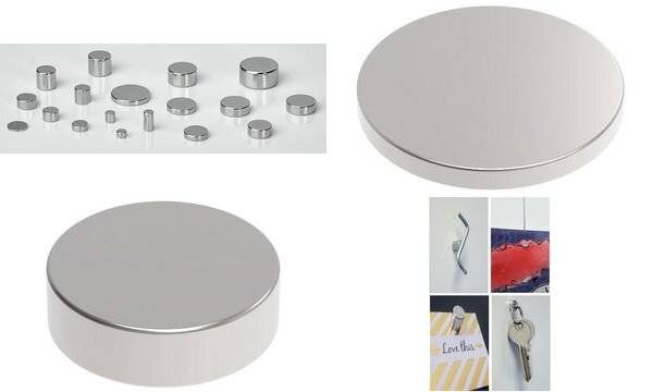 MAUL Magnete Ø 1,0 x 1,0 silber 6166896-4