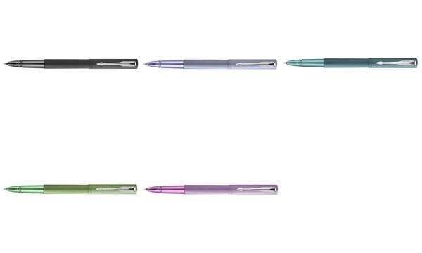 PARKER Tintenroller VECTOR XL, Metallic Black C.C. (5129441)-0