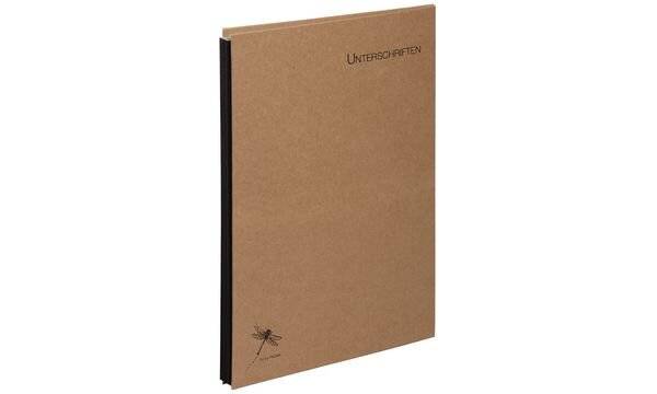 PAGNA Unterschriftenmappe "Pur", 10 Fächer, A4, Kraftpapier (64401411)