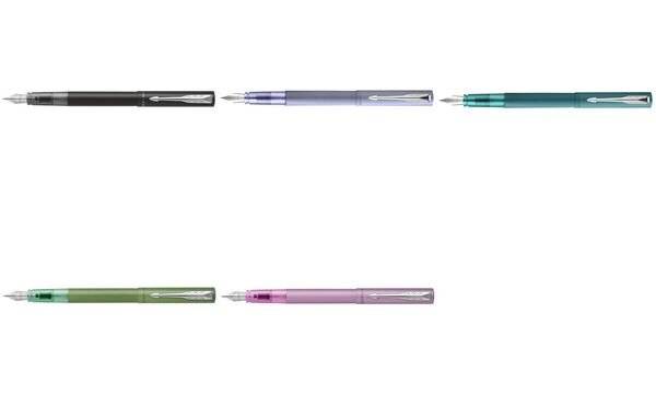 PARKER Füllhalter VECTOR XL, Metallic Silver Blue C.C. (5129375)-0