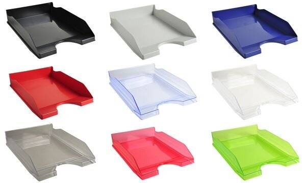 ECACOMPTA Briefablage ECOTRAY, DIN A4+, eisblau (8702832)