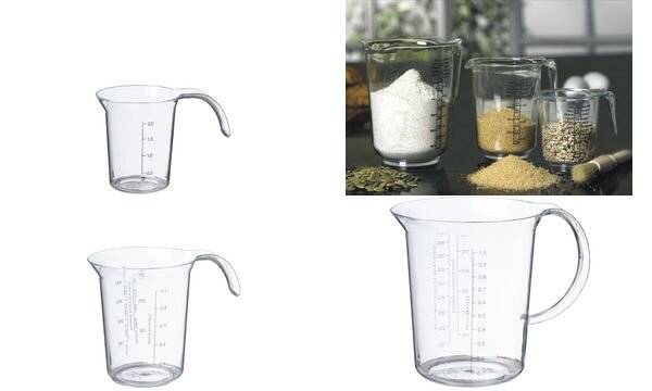 plast team Messbecher "Palermo", 0,5 Liter, transparent (63600223)-1