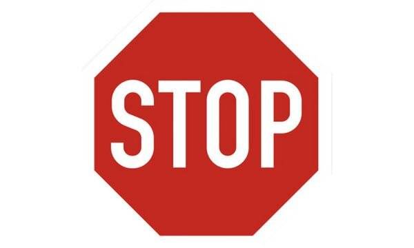 EXACOMPTA Hinweisschild "STOP"-3