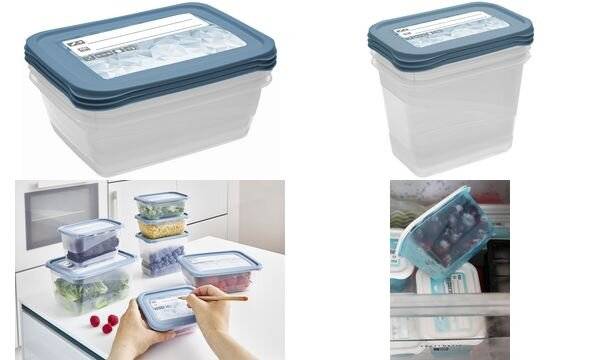 keeeper Gefrierdosen-Set Mia "Magic Ice", 5x 0,5 Liter (6440916)-0