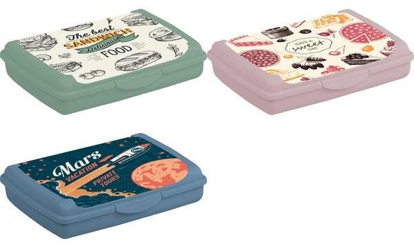 keeeper Brotdose carla mini "Space Tour", nordic green-1