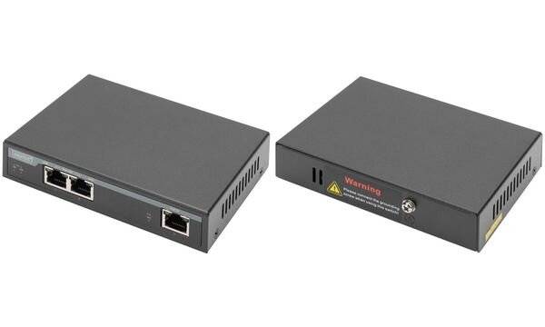 DIGITUS - 2-Port Gigabit 4PPoE Extender, 802.3at, 60 W-4