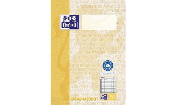 Oxford Hausaufgabenheft "Recycling", DIN A5, 48 Blatt (5402139)