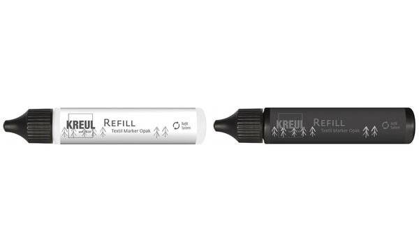 KREUL Refill für Textilmarker OPAK, 25 ml, schwarz-1