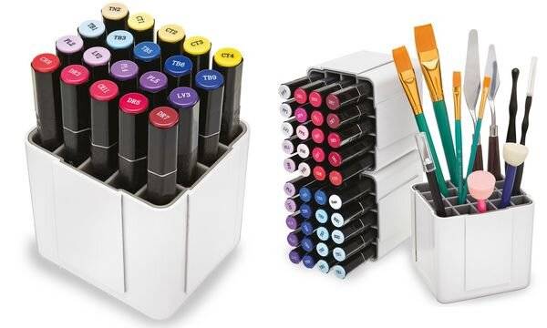 deflecto Marker-Organizer, weiß (70003051)-1