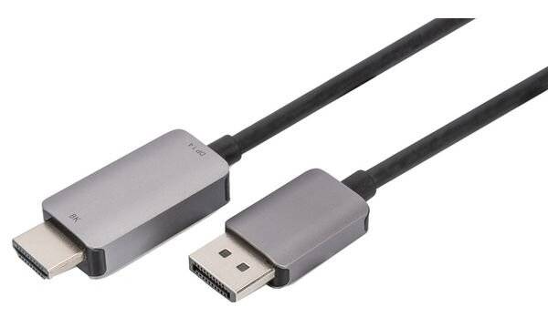 DIGITUS - 8K DisplayPort Adapterkabel, DP auf HDMI Typ A-3