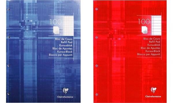 Clairefontaine Arbeitsblock, DIN A4, rautiert, 100 Blatt (8016679)