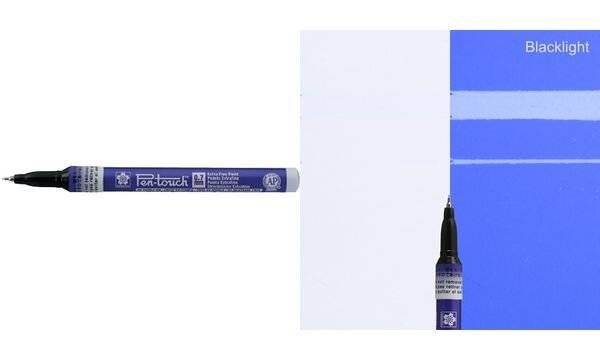 SAKURA Permanent-Marker Pen-Touch UV Extra Fein, uv-blau-1