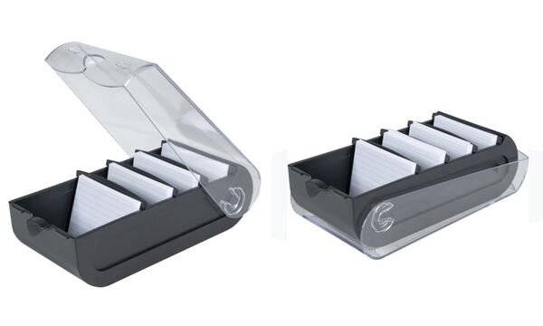 EXACOMPTA Lernkartei BunnyBox, A8, schwarz-1