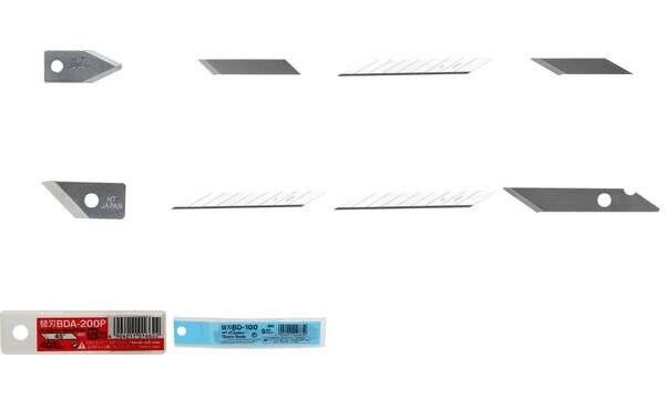 Skalpell-Klinge 45 Grad Pack a 40 Stück NT Cutter - Artikel: 4904011016622-2