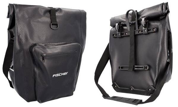 FISCHER Fahrrad-Gepäckträgertasche Tour, schwarz (11610547)