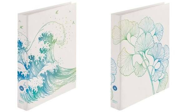 herlitz Ringbuch maX.file GREENline Ginkgo, A4 (50033423)-0