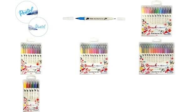 PentelArts BrushSignPen Pinselstift Twin, 30er Set (5232337)-1