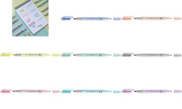 Pentel Textmarker Illumina Flex Pastel, pastellgrau-1