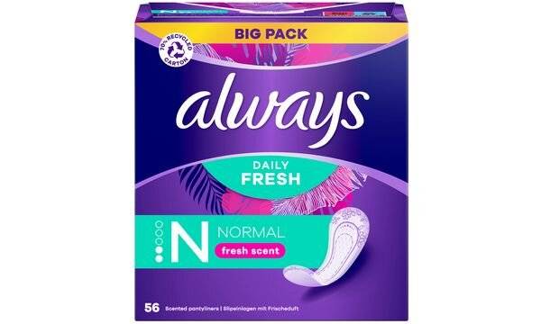 always dailies Slipeinlage Fresh&Protect Normal Fresh (6430677)-0