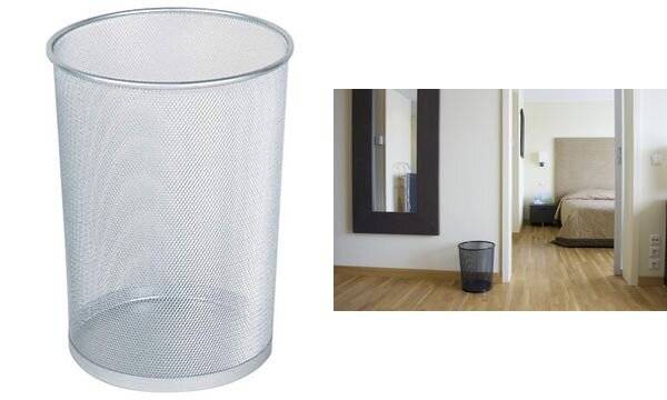 Rubbermaid Papierkorb Concept Collection, 19 Liter, silber-1