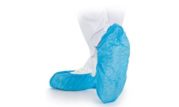 FRANZ MENSCH - Überschuhe mit Struktur Einheitsgroesse blau-1