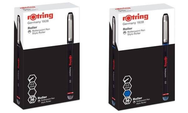 rotring Rollerpoint, Strichstärke: 0,5 mm, schwarz (5021346)-0