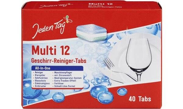 Jeden Tag Spülmaschinentabs Citrus 40 St. 291965-1