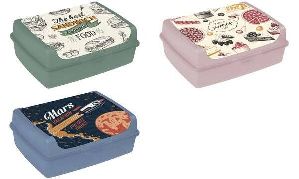 keeeper Brotdose carla midi "Space Tour", nordic pink