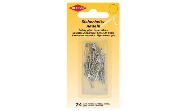 KLEIBER Sicherheitsnadeln, Farbe: silber (53500287)