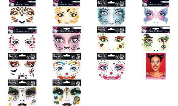 HERMA Face Art Sticker Steampunk Amelia - Folie-2