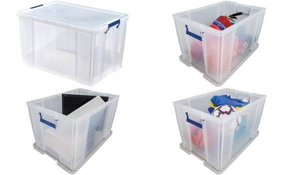 Fellowes ProStore, Kunststoff, Transparent, 85 l, 390 mm, 660 mm, 440 mm-2