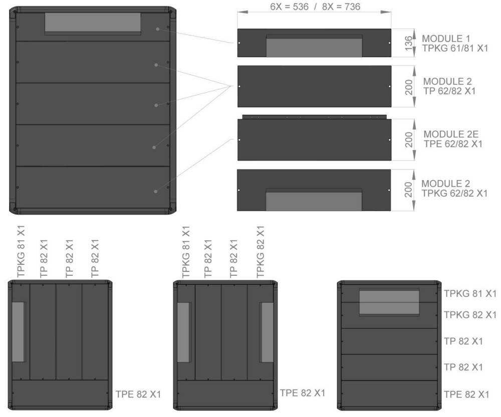 Enoc Dach-Modulblech-Blind TP 82 X1-S-1